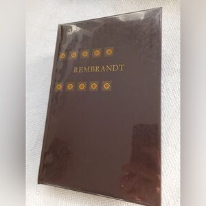 Rembrandt Hardcover VINTAGE Book in French RARE!
